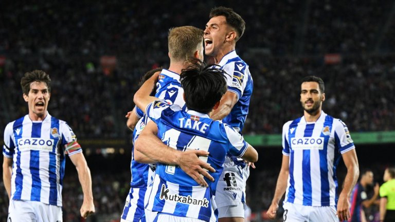 Шампионът Барселона разочарова "Камп Ноу"