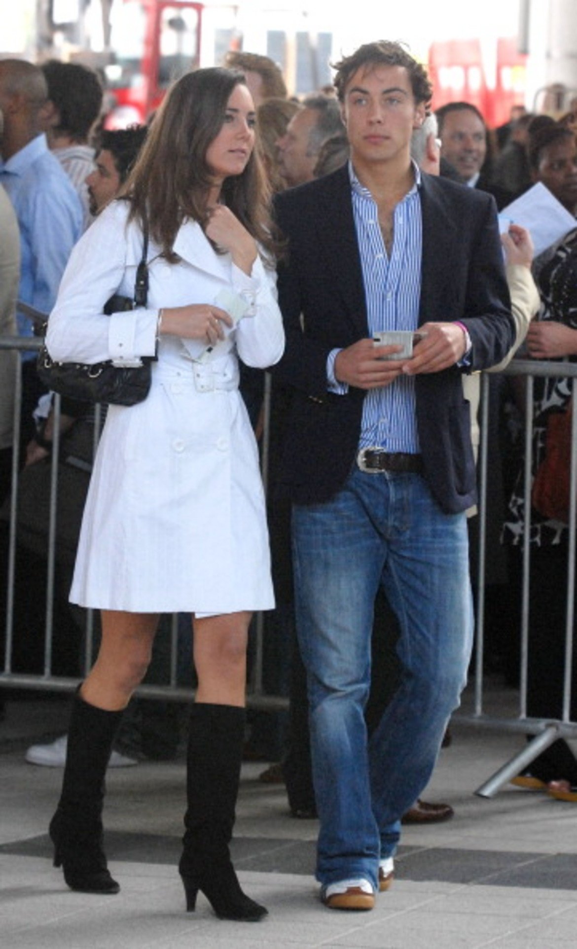 Кейт Мидълтън и Джеймс Мидълтън през 2007 година