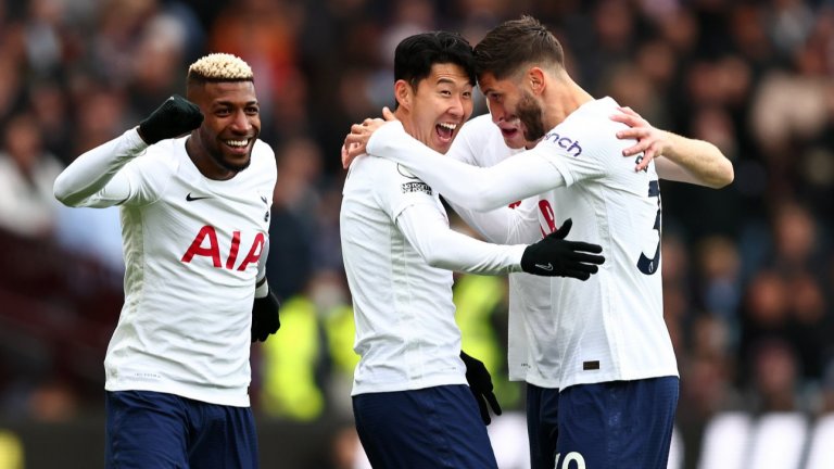 Хеттрик на Сон насочи Тотнъм към Шампионската лига
