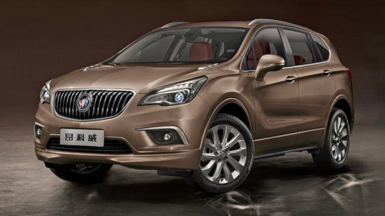 Произвежданият в Китай Buick Envision може да се появи на американския пазар тази година