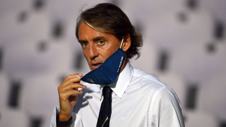 Италия се спъна срещу Босна, а Манчини втрещи: Обърках състава, защото бях без очила