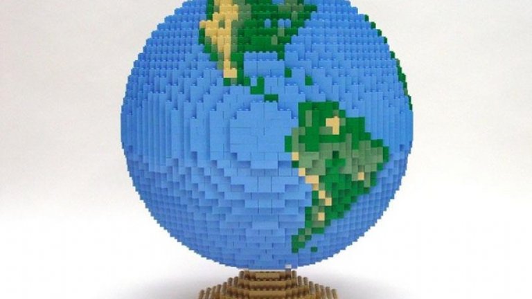 Най-изумителните скулптури от Lego
