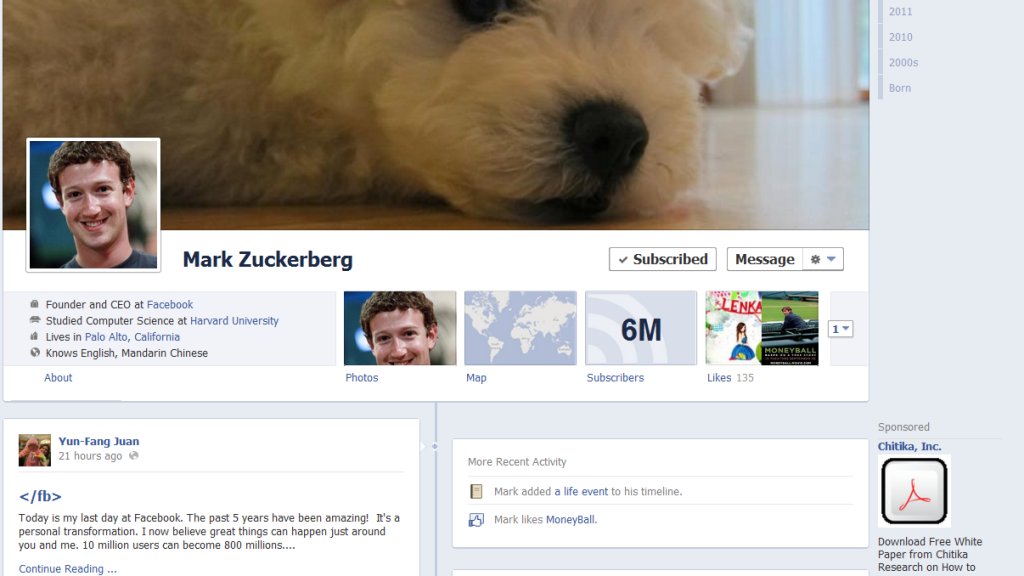 Facebook-Timeline