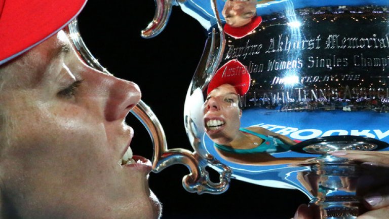 Анджелик Кербер с титлата от Australian Open 2016