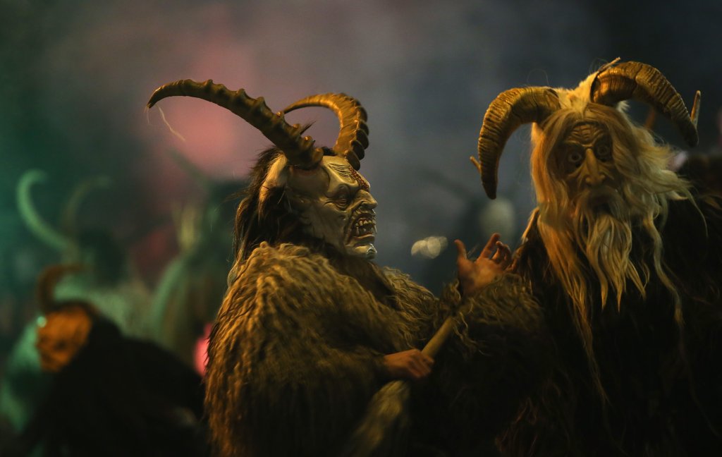 Krampus Creatures Parade In Search Of Bad Children
