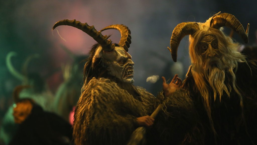 Krampus Creatures Parade In Search Of Bad Children