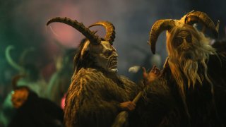 Krampus Creatures Parade In Search Of Bad Children