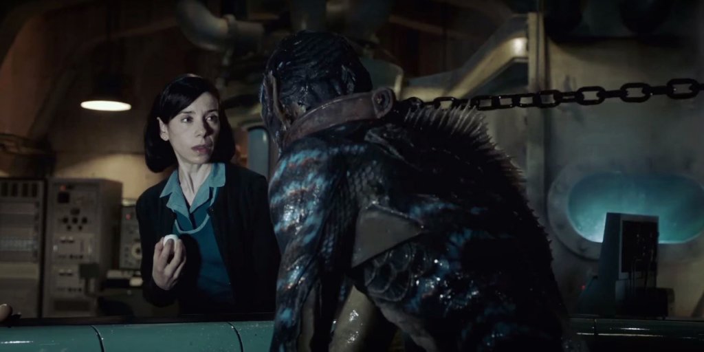The Shape of Water (САЩ) 
Сали Хокинс се завръща триумфално след \"Син жасмин\". Действието се развива по време на Студената война, а историята е в стил \"Красавицата и звяра\". Тя е глуха чистачка, а той е водно чудовище, което е затворено в лаборат