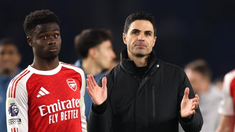 Артета беше тотално засрамен от учителя си, а съставът му все още не може да покорява върхове