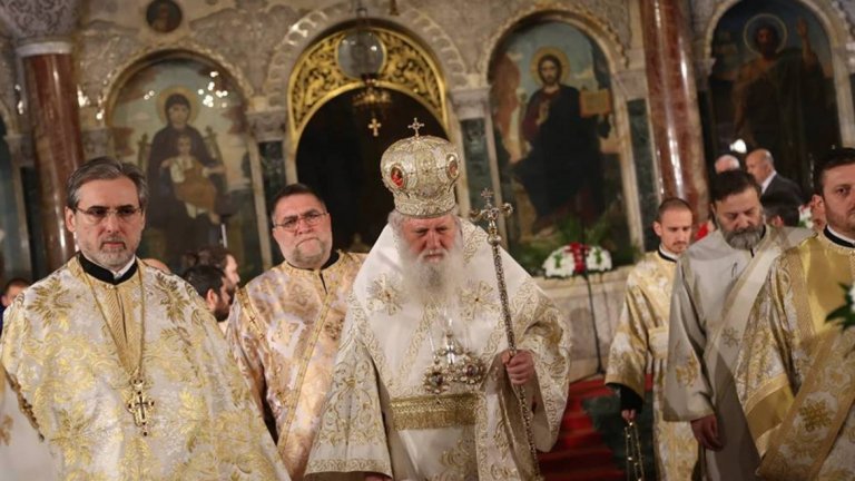 Патриархът оглави тържествената Света литургия в катедралата "Св. Александър Невски"