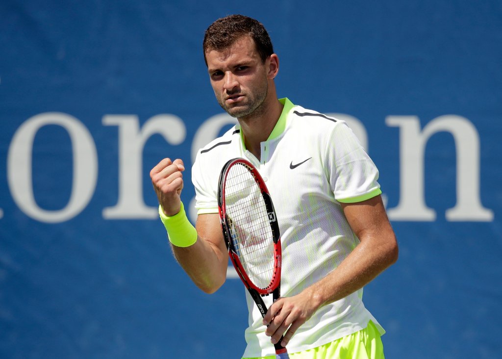 григор димитров, us open 2016