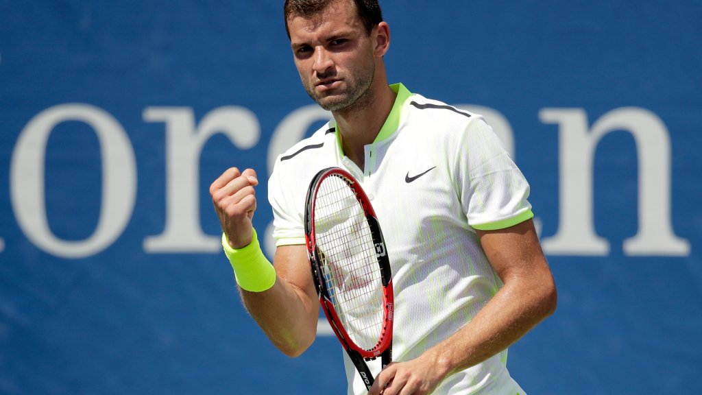 григор димитров, us open 2016
