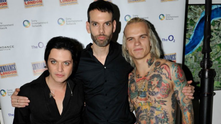 Браян Молко, Стефан Олсдал и Стивън Форест (отляво надясно) формират една от най-необичайните съвременни рок банди