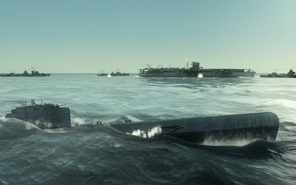  Silent Hunter: Wolves of the Pacific 
Това заглавие ще ви докаже, че подводниците далеч не са онези лесни за управление и движещите се почти като вятъра плавателни съдове, каквито виждаме по холивудските продукции. Напротив, този симулатор с наистина впечатляваща 3D графика, ще ви накара да се поизпотите, докато работите върху вашата подводница по време на Втората световна война. Феновете на бойните машини ще се радват да експериментират на разнообразните функционалности, с които тяхната подводница може да разполага, а различните мисии ще ги държат нащрек. 

В играта ще преживеете някои от легендарните битки на най-мащабния военен конфликт в човешката история като например битката за Мидуей. Атмосферата и звукът също са на подобаващо ниво и затова за мнозина поредицата Silent Hunter си остава най-добрият и изпипан симулатор на тема подводници.