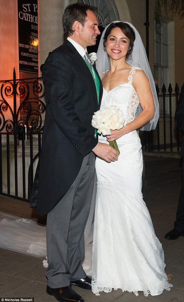 Двамата се ожениха в църквата Свети Патрик в Лондон