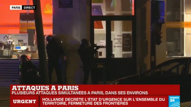 Десетки убити и множество ранени при 5 паралелни атаки в Париж (Галерия) 