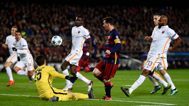 Барселона - Рома - общ резултат 4:1
Първи мач: Барселона - Рома 3:0
Втори мач: Рома - Барселона 1:1 