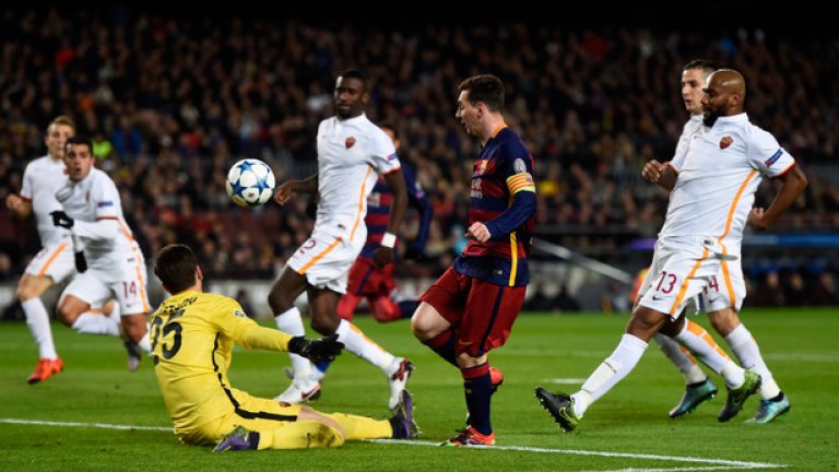 Барселона - Рома - общ резултат 4:1
Първи мач: Барселона - Рома 3:0
Втори мач: Рома - Барселона 1:1 