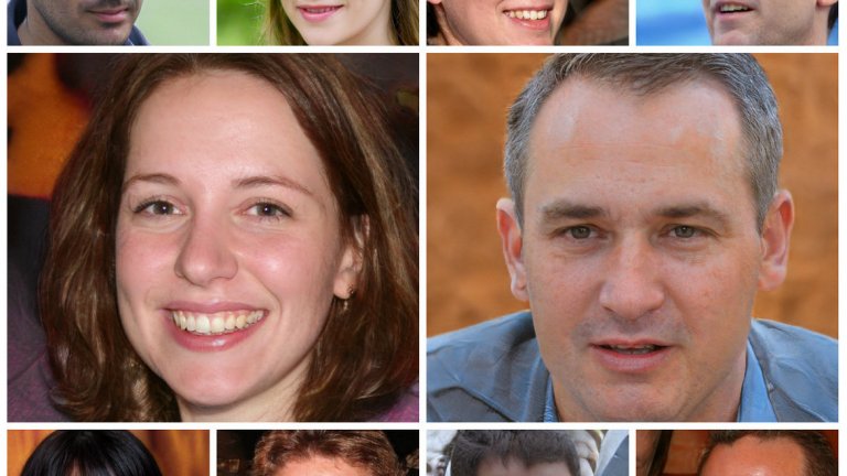 Или как изкуственият интелект вече сам може да създава лица