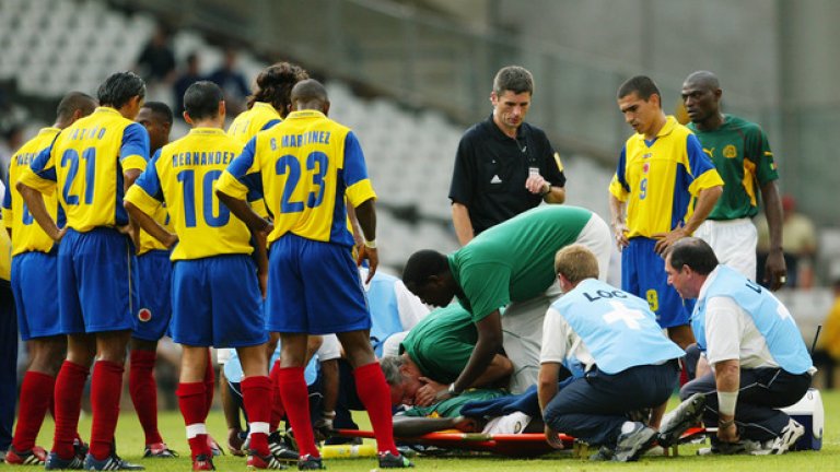 Краят на Фо.
Марк Вивиен Фо не оцеля като Мумба. Неговото сърце спря да бие на мача за трето място на Купата на конфедерациите Камерун - Колумбия през 2003 г. Камерунецът не успя да дойде в съзнание и почина.