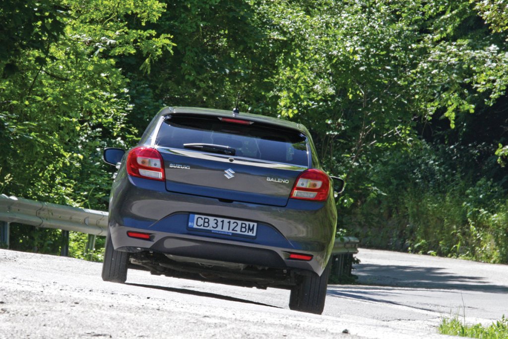 Екипировката на Baleno е напълно в крак с времето