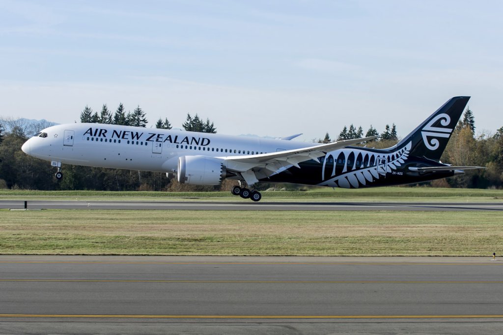 Boeing 787 Dreamliner на Air New Zealand