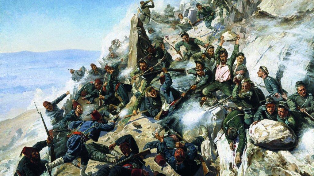 The_defeat_of_Shipka_Peak,_Bulgarian_War_of_Independence
