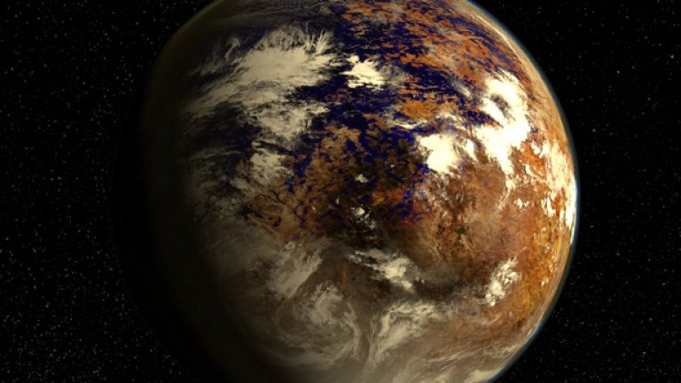 Вероятно така изглежда новата планета Проксима Б. Тя има характеристики, подобни на Земята.
