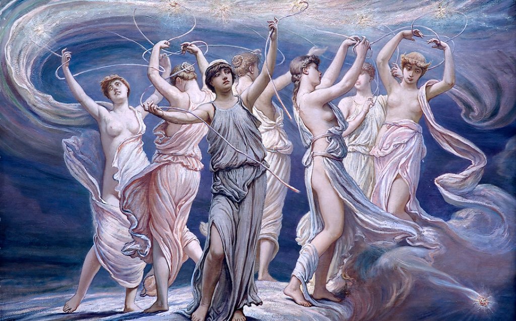 Pleiades_by_Elihu_Vedder