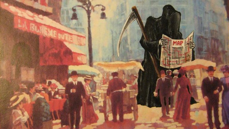 Спайдърмен нахлува в класически картини