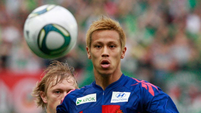 Кейсуке Хонда, 31 г.
От Милан в Пачука
Милан взе японеца от ЦСКА Москва, където се превърна в голяма звезда.
