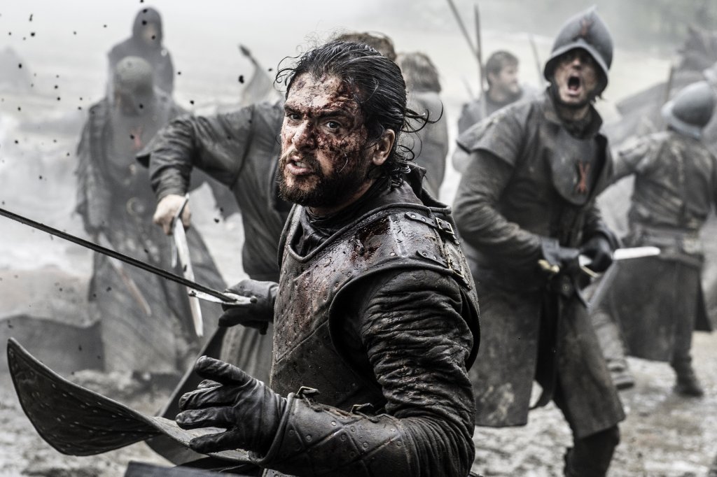 game of thrones, игра на тронове, джон сноу, битка