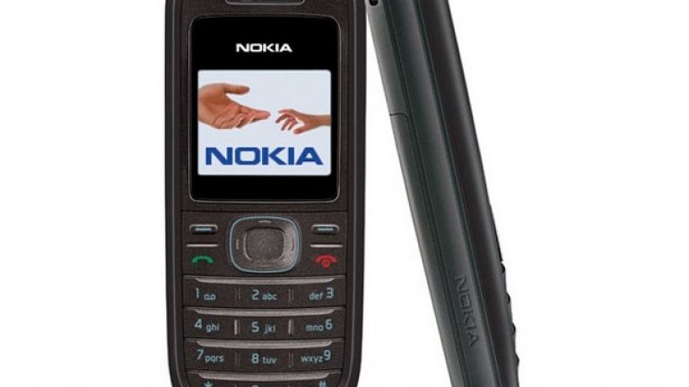 4. Nokia 1200
Почти безкраен живот на батерията (над 390 часа) и зелено фенерче - какво повече можете да искате от един телефон през 2007 г.? Над 150 милиона нокии от модела 1200 бяха продадени за 9-годишния период от премиерата до ден-днешен.