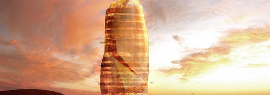 vertical city - the Sahara_front