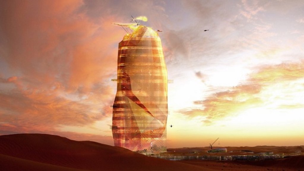 vertical city - the Sahara_front