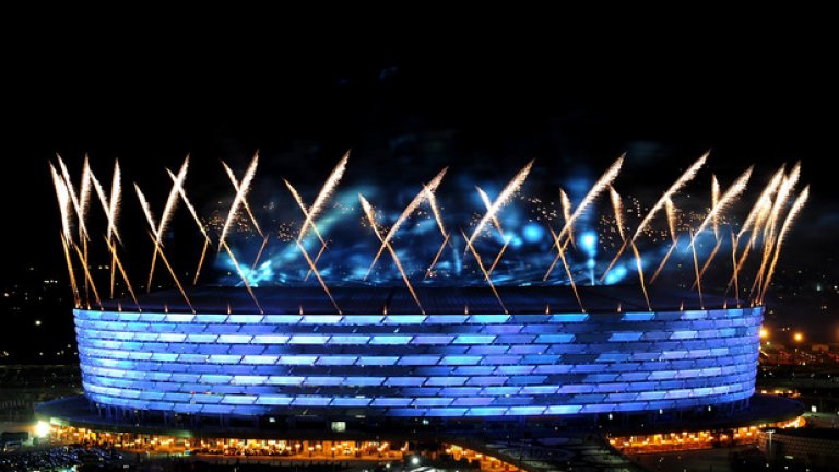 Откриването бе на стадион "Тофик Бахрамов", който е в основата на кандидатурата на Азербайджан за лятна олимпиада.