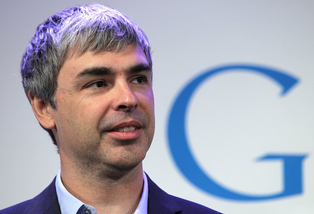 10. Главният изпълнителен директор на Google Лари  Пейдж