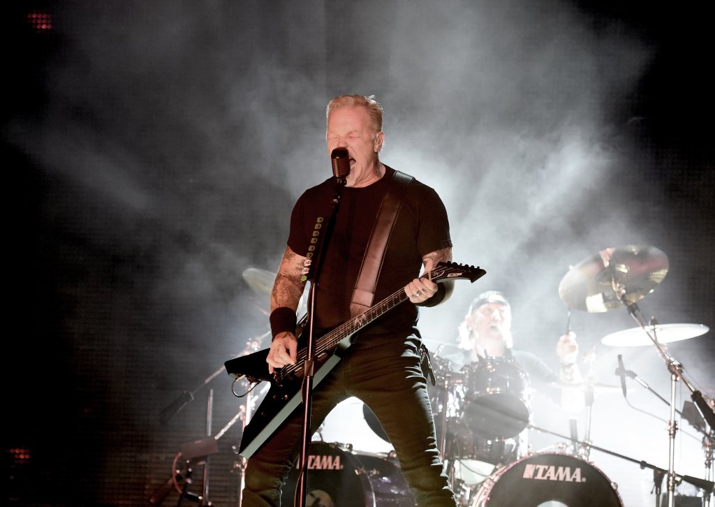 Metallica Performs At The Rose Bowl
