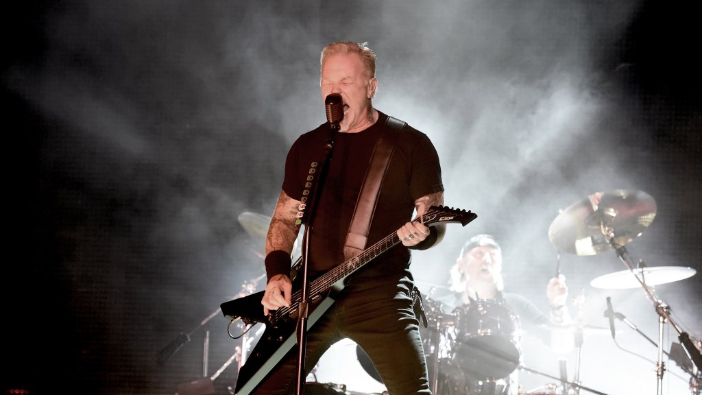 Metallica Performs At The Rose Bowl