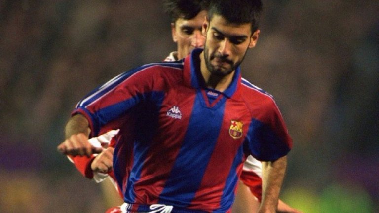 Джосеп Гуардиола, Манчестър Сити
Тогава: на 25 г., играч на Барселона
