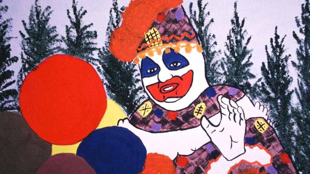 Картини и рисунки на серийни убийци 
В Музеят на Смъртта има цяла галерия с изкуство на убийци. Някои от картините са рисувани, докато престъпниците са чакали изпълнението на смъртната си присъда. На снимката Джон Уейн Гейси е нарисувал себе си като 