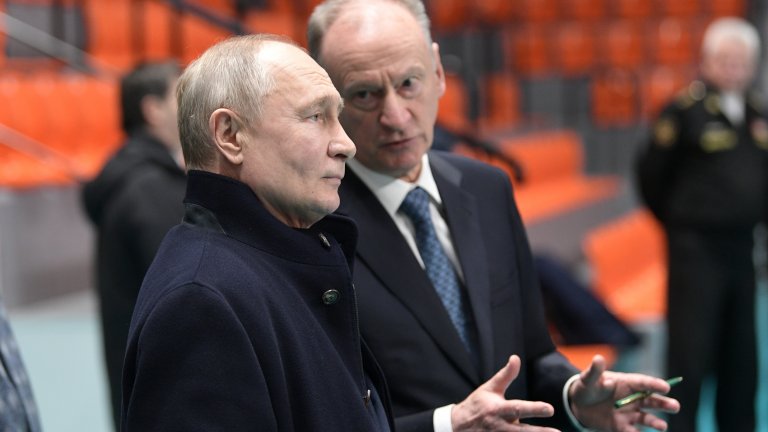 Владимир Путин и Николай Патрушев