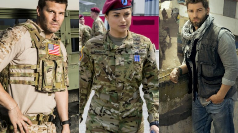 Valor / The Brave / Seal Team
Втората половина на 2017 г. бе белязана от няколко еднотипни сериала за величието на американския войник и за сложните мироопазващи мисии, които той е принуден да извършва в Близкия изток. Иначе казано - ако не си американски патриот, трудно би могъл да оцениш тези предимно еднопластови и плоски откъм сюжет продукции.