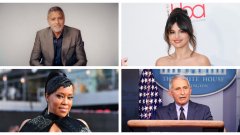 Това са Джордж Клуни, Селена Гомес, Реджина Кинг и д-р Антъни Фаучи