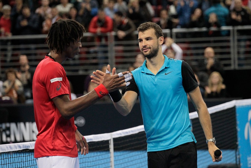 Тенис - Григор Димитров / Гаел Монфис мач 28.11.2015 - Tennis - Grigor Dimitrov/Gael Monfis match 28.11.2015 28.11.2015