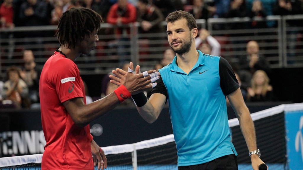 Тенис - Григор Димитров / Гаел Монфис мач 28.11.2015 - Tennis - Grigor Dimitrov/Gael Monfis match 28.11.2015 28.11.2015