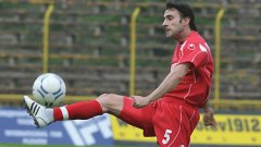 Капитанът на ЦСКА Тодор Янчев откри резултата още в 30-ата секунда