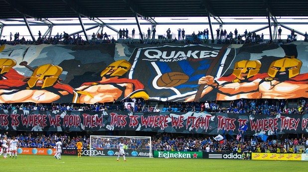 През май 2015-а феновете на Сан Хосе отпразнуваха подобаващо откриването на стадион „Ая“
