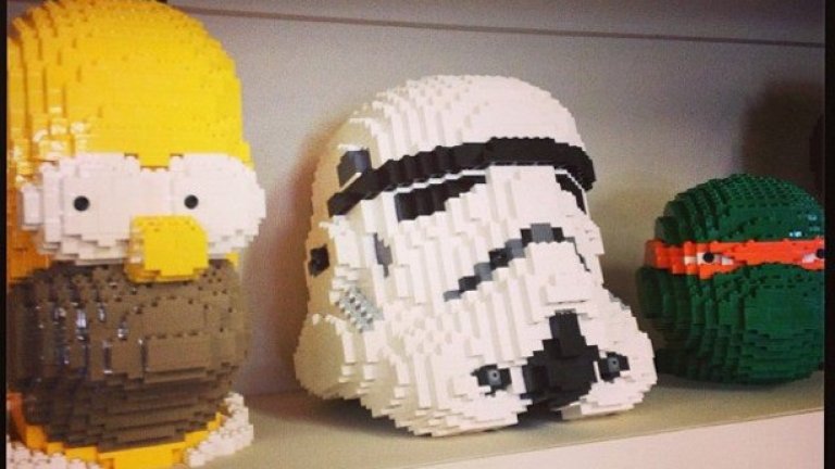 Най-изумителните скулптури от Lego