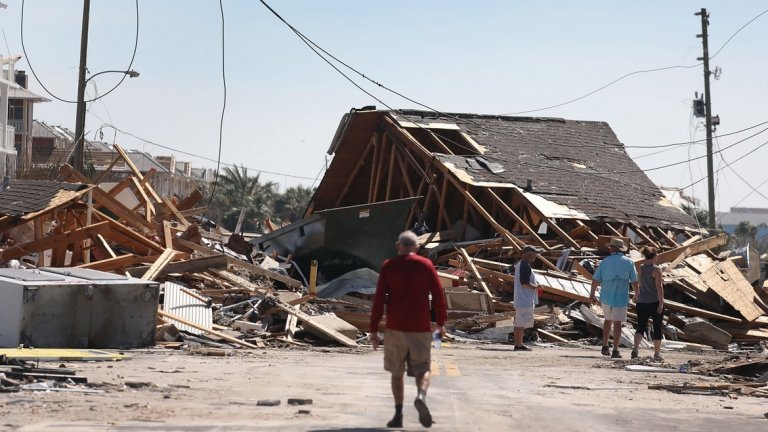 Най-малко седем са загиналите в САЩ след урагана "Майкъл"